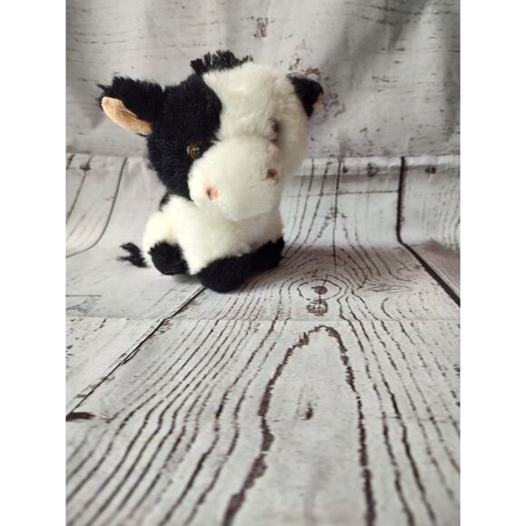 applause little cow plush stuffed animal 6 inch spring easter - Picture 1 of 9
